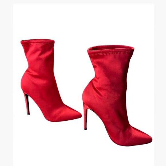 Steve Madden Lovely Stiletto Heel Ankle Booties  Size 7.5 NWOT - Picture 11 of 13